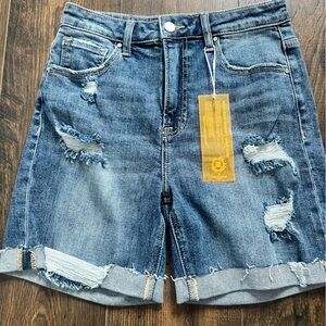 Risen Denim Shorts, NWT, Womens, Size Medium